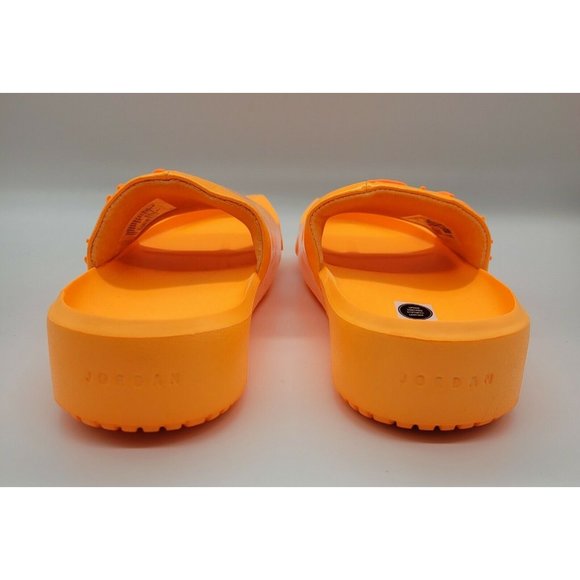 Nike Women's Jordan NOLA Slides 'Bright Citrus' CZ8027-800 - Picture 8 of 9